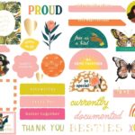Prima MAJESTIC Stickers 2 Sheets