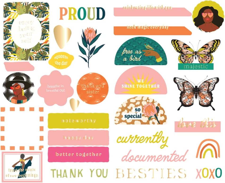 AA349FC9-4B63-4056-AADA-02AF0181CC70 Prima MAJESTIC Stickers 2 Sheets - Image 1