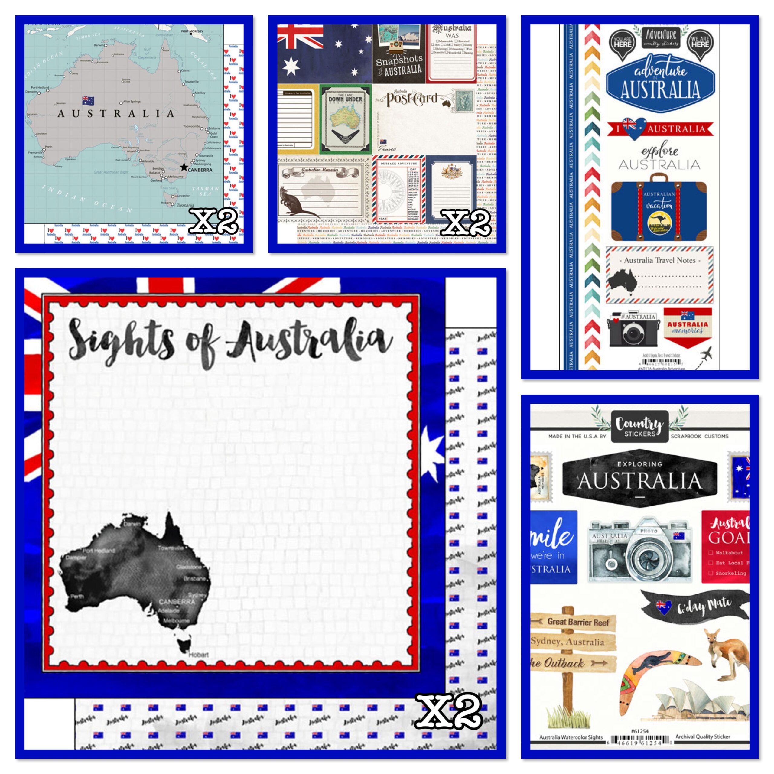 AAF99C7F-97B8-4A37-9D76-3AC46399C97F.jpg Scrapbooksrus AUSTRALIA 12”X12” Scrapbook Kit - Image 1