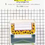 Amy Tangerine BRAVE & BOLD Sticker Roll 5yd
