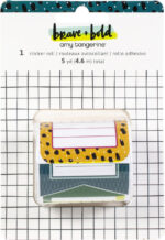 Amy Tangerine BRAVE & BOLD Sticker Roll 5yd