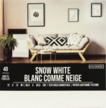 Colorbok TEXTURED SNOW WHITE 12”X12” Cardstock 40 Sheets