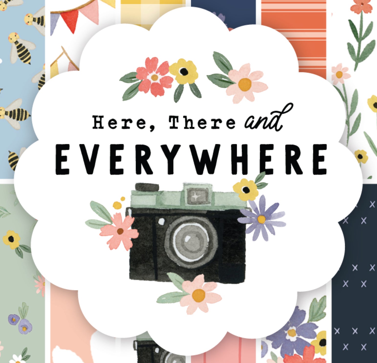 AC9546DC-17FE-4638-AA20-9AEBA06E444F Carta Bella HERE THERE and EVERYWHERE 12"X12" Scrapbook Paper - Image 1