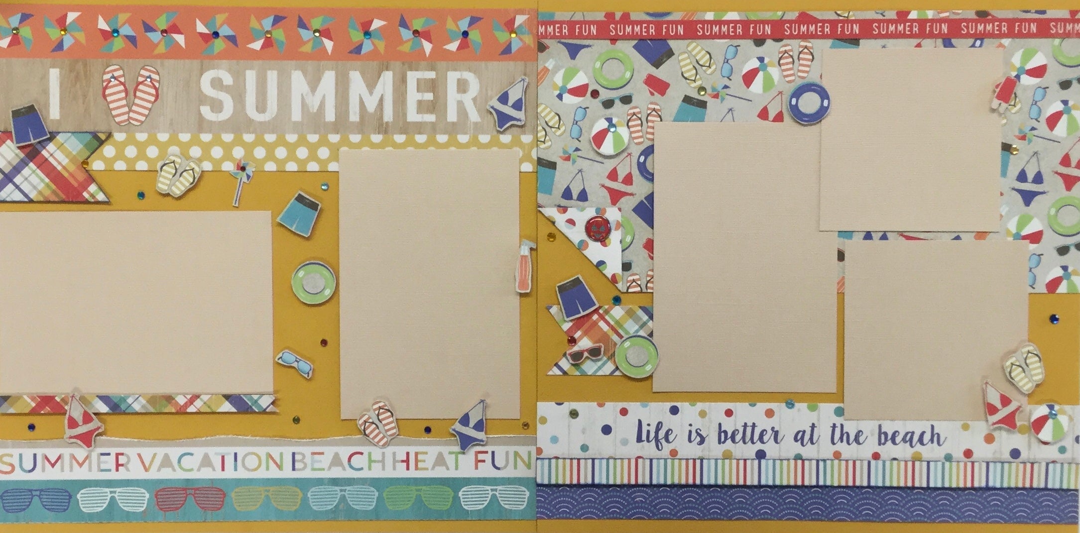 AF3F98F3-A435-49C8-9762-2260A3A97E03 Carta Bella BEACH DAY Double Layout Page Kit - Image 1