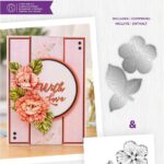 Gemini RADIANT ROSE Stamp and Die Set 4pc