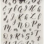 Kelly Creates TRACEABLE BOUNCY ALPHABET Stamps 52pc