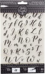 Kelly Creates TRACEABLE BOUNCY ALPHABET Stamps 52pc