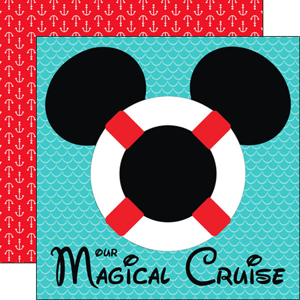 B33CF863-7844-4F96-9F97-CAAEDFB6BFF9 MAGICAL CRUISE LIFE PRESERVER DS 12"X12" Paper - Image 1