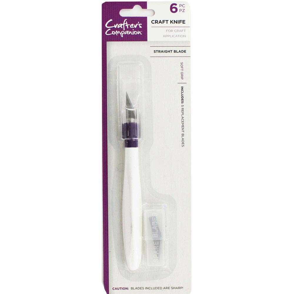 B6BD68C6-C8A2-4CAF-B5F6-12053FE8377F Comfort Craft CRAFT KNIFE Swivel Blades 6pc - Image 1