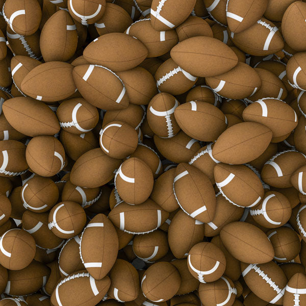 B880C8FF-DF5C-4CCC-98D9-8A55289CEC71 FOOTBALL REPEATS 12x12 Scrapbook Paper - Image 1