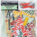 49 and Market Vicki Boutin MISTLETOE & MEMORIES Chipboard Basics