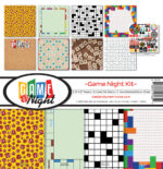 Reminisce GAME NIGHT 12"X12" Scrapbook Kit 9pc