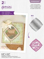 Gemini Expressions COUNT YOUR BLESSINGS Metal Cutting Die 2pc