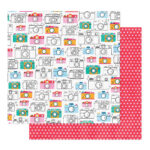 Shimelle Reasons To Smile SNAP AWAY 12"X12" Scrapbook Paper