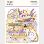 Simple Stories SIMPLE VINTAGE LAVENDER FIELDS Journal Bits 107pc