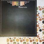 Magical FAMILY MEMORIES 12X12 Scrapbook Paper