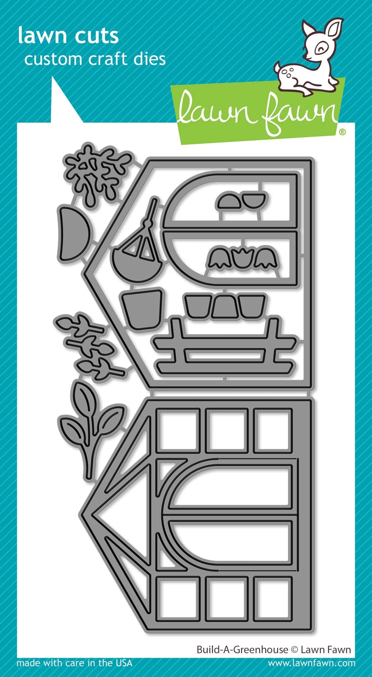 C25D8E79-8E9E-49AE-B32B-7AA2C8927C14.jpg Lawn Cuts BUILD A GREENHOUSE Custom Craft Dies 13pc - Image 1