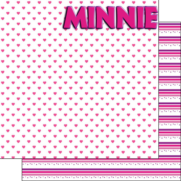 C4C7C09C-FF49-4DBD-BAAC-E9DF3B37ACCB Disney MAGICAL MOUSE GIRL- LEFT DS 12"X12" Paper - Image 1