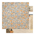 Photoplay Halloween Junque PUMPKIN PATCH 12X12 Scrapbook Paper