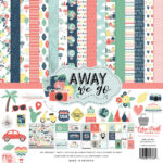 Echo Park AWAY WE GO 12"X12" Scrapbook Collection Kit