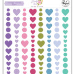 Pinkfresh Paige Evans LOVELY LANE Enamel Shapes 96pc