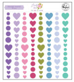 Pinkfresh Paige Evans LOVELY LANE Enamel Shapes 96pc