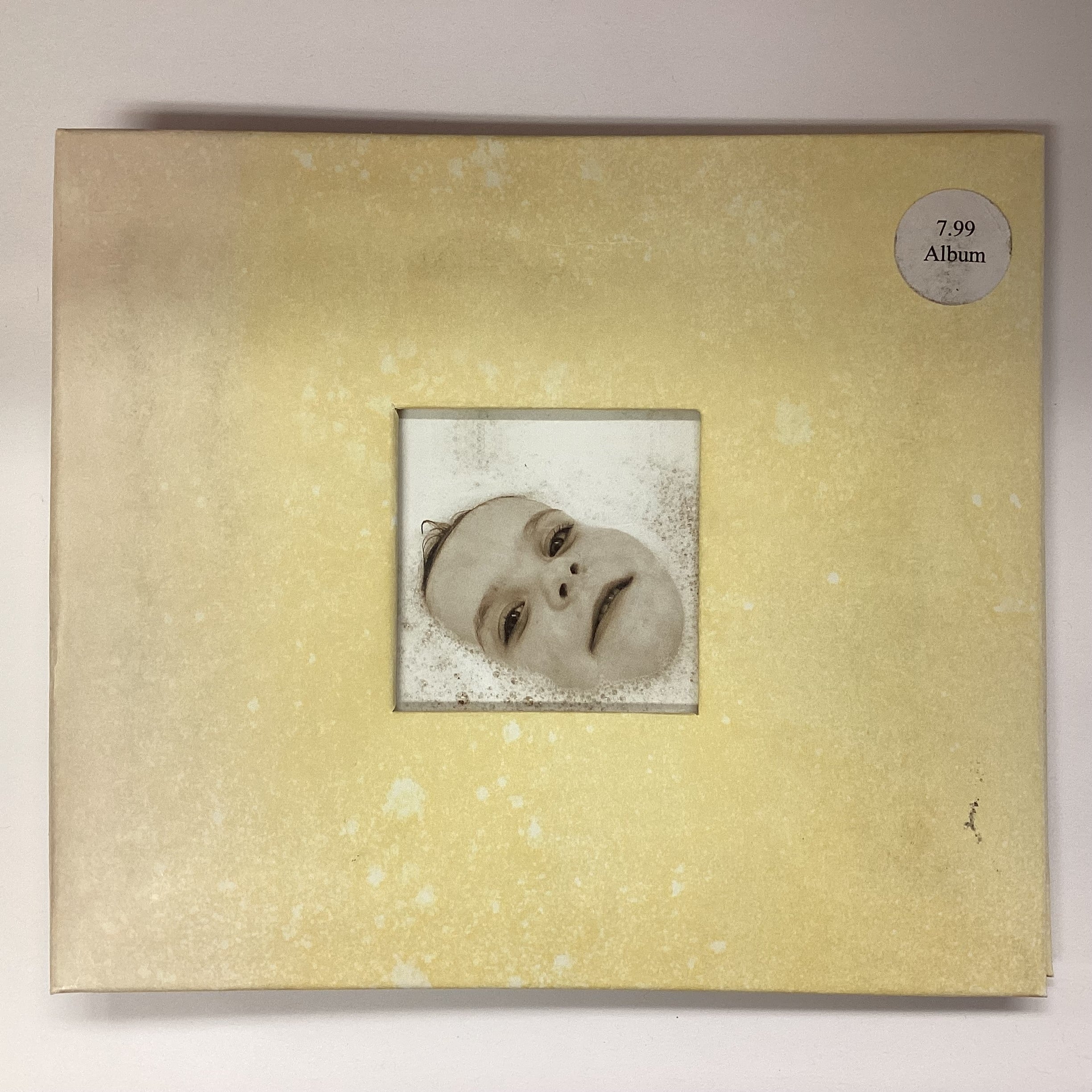 C8C80AB5-9DDC-43A7-8A4C-5473AECC6688 Postbound YELLOW FRAME 6"X6" Mini Scrapbook Album - Image 1