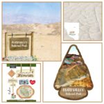 DEATH VALLEY National Park Watercolor 12"X12" Scrapbook Kit 4pc