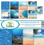 Reminisce ALL INCLUSIVE VACATION 12"X12" Scrapbook Kit 9pc