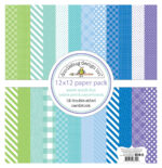 Doodlebug SNOW MUCH FUN 12X12 Petite Print Paper Pack