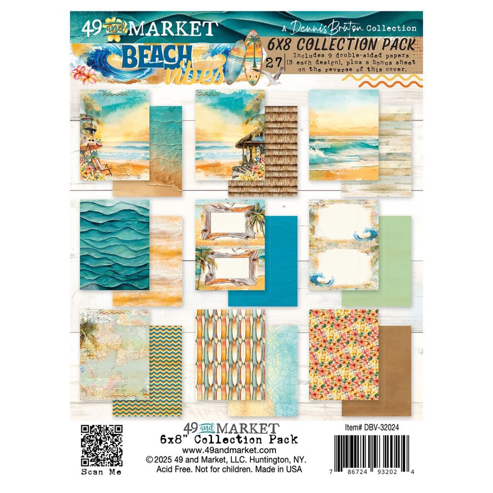 CFB85C95-78D8-4E79-B943-C1FC7D7B60FF 49 and Market BEACH VIBES 6X8 Collection Pack - Image 1