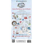 49 and Market SUMMER PORCH By The Sea Laser Cut Elements 6”X12”