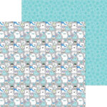 Doodlebug SNOW MUCH FUN 12X12 Scrapbook Paper