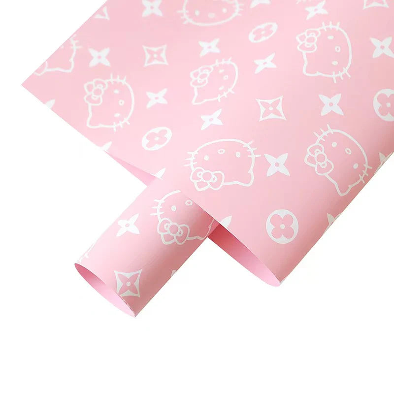 D445C1A7-79F7-4344-9882-DDE9377C9E56.jpg HELLO KITTY LOUIS VUITTON WRAPPING PAPER Gift Packaging Sheet - Image 1