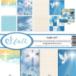 Reminisce FAITH 12"X12" Scrapbook Kit 9pc