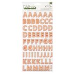 Thickers HOLLY JOLLY HOLIDAY Foam Letter Stickers 125pc