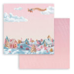 Stamperia CANDY CHRISTMAS 12"X12" Scrapbook Paper Sheet