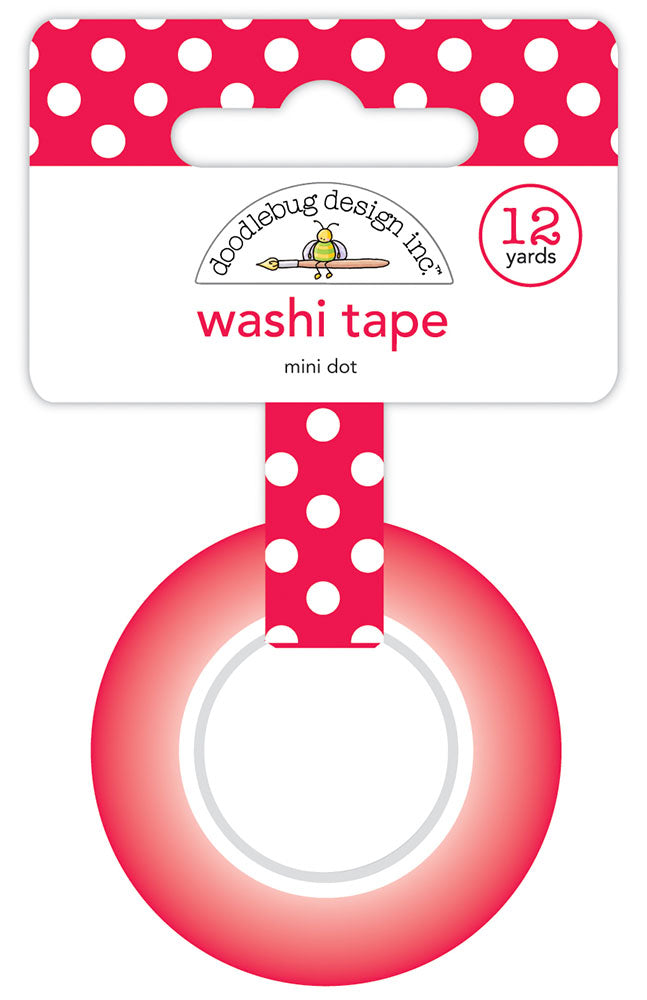D7B521CE-1C78-4636-9290-50E283DF9D51 Doodlebug MINI DOT Washi Tape 12 Yards - Image 1