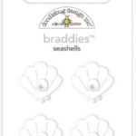 Doodlebug SEASHELLS Braddies 4pc