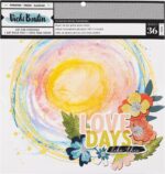 Vicki Boutin Print Shop ART FOR EVERYONE 12”X12” Paper Pad 36 Sheets