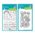 Lawn Fawn ALL THE CLOUDS Stamp & Die Set