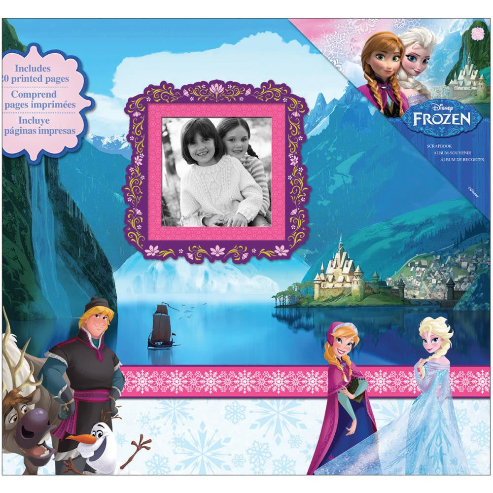 Disney_Frozen_Post_Bound_Album Ek Success Disney 12"x12" FROZEN SCRAPBOOK ALBUM 20 - Image 1