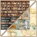 Asuka Studio GET A CLUE 12X12 Scrapbook Paper