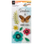 Vicki Boutin WHERE TO NEXT Sunshine & Good Vibes Stamps 10pc
