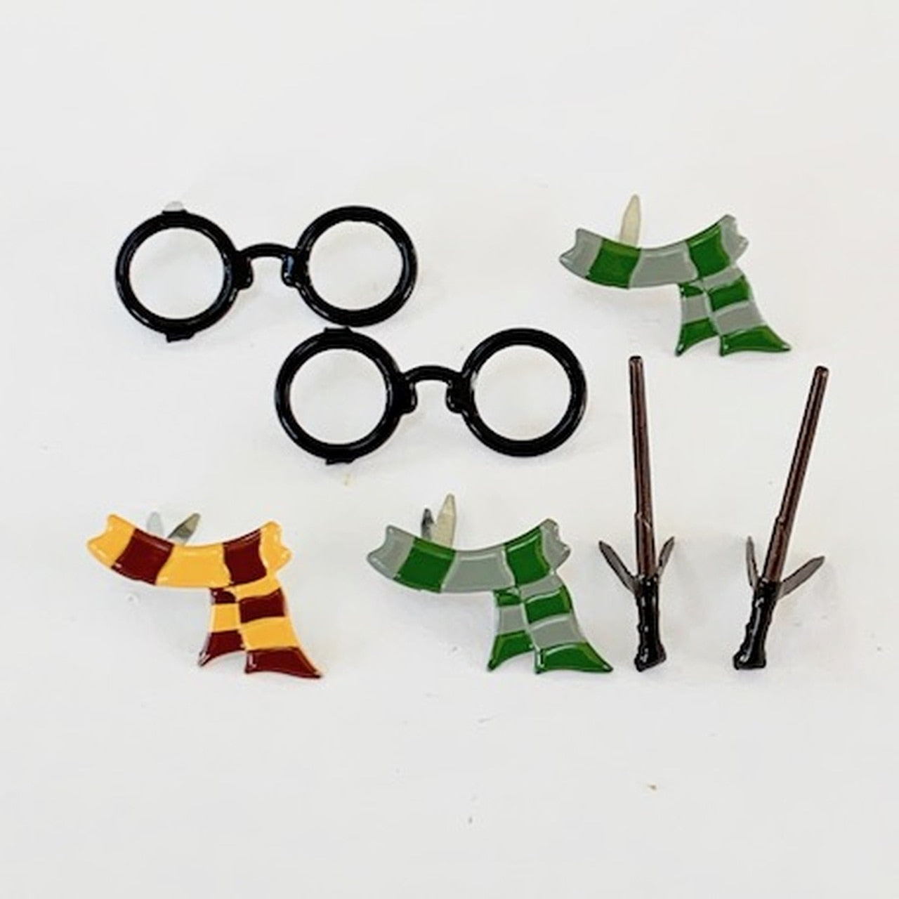 E7F786C9-E53D-4948-AB1E-CC4845B8EE4E Eyelet Outlet Harry Potter WIZARD Brads 12pc - Image 1