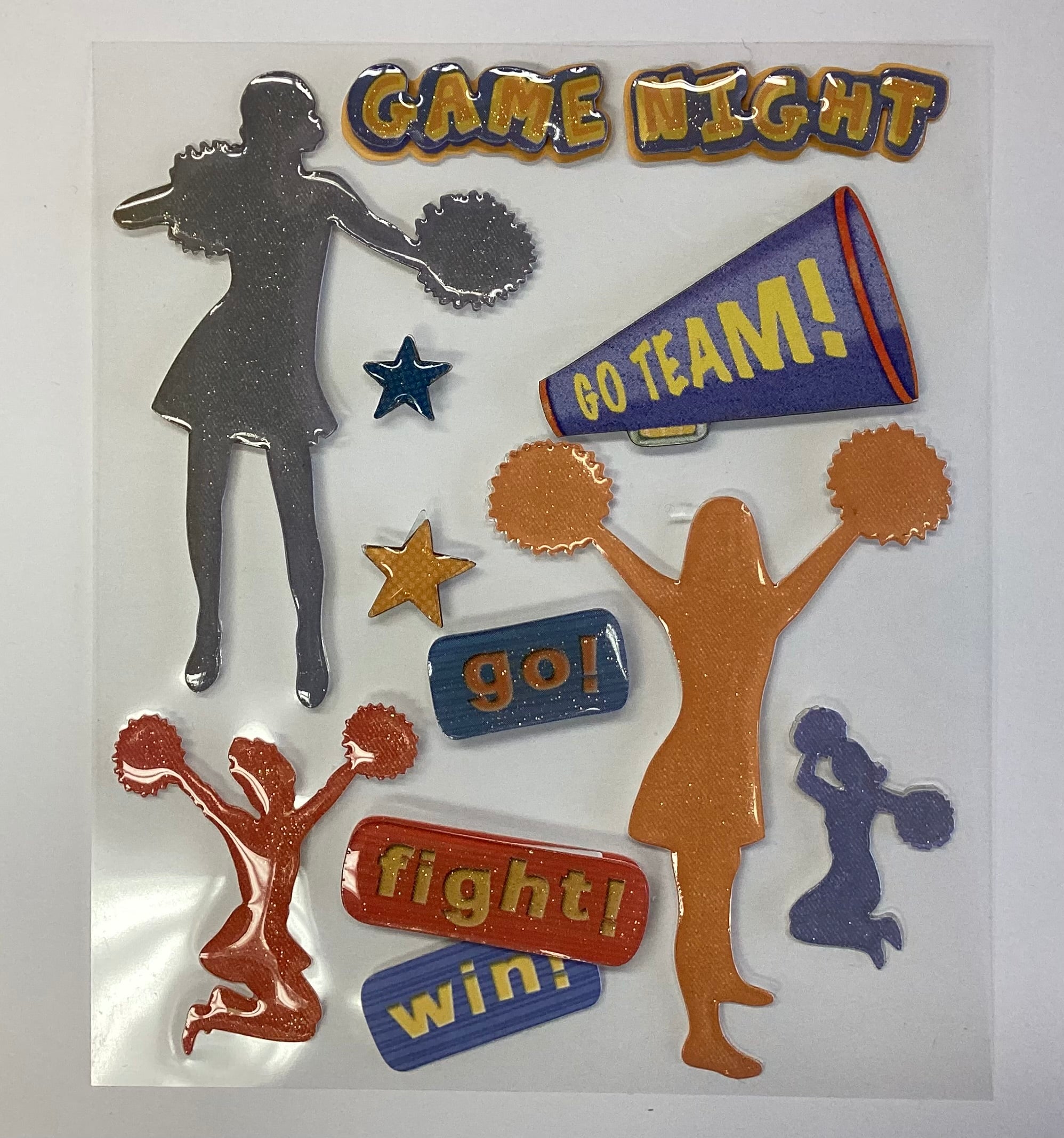 E9985B8E-9AD8-4050-A9E7-AA3A7ABE41ED Life's Little Occasions LLO CHEERLEADING Sticker Medley - Image 1