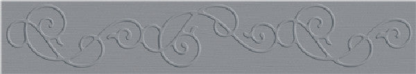 Embossing_Folder_flourish_border Quickutz Lifestyle Crafts 2"X12" Embossing Folder FLOURISH BORDER - Image 1