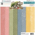 49 and Market WHISPERING WAY 12X12 Solid Cardstock Pack
