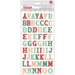 Thickers TINSEL TOWN Foam And Cardstock Letter Stickers 125pc