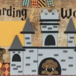Premade WIZARDING WORLD 12"X12" (2) Scrapbook Pages